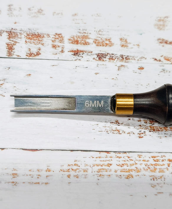 レザークラフト 【横山】フレンチエッジャー ６㎜　※アウトレット 2枚目の画像