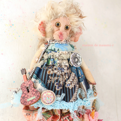 子猿のミニぬいぐるみ 13cm バックチャーム付き moda ぬいぐるみ