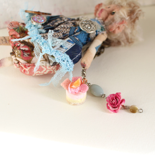 子猿のミニぬいぐるみ 13cm バックチャーム付き moda ぬいぐるみ