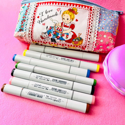 Amazon.co.jp: 筆箱 昭和レトロ 筆箱 チャーミングメロディー