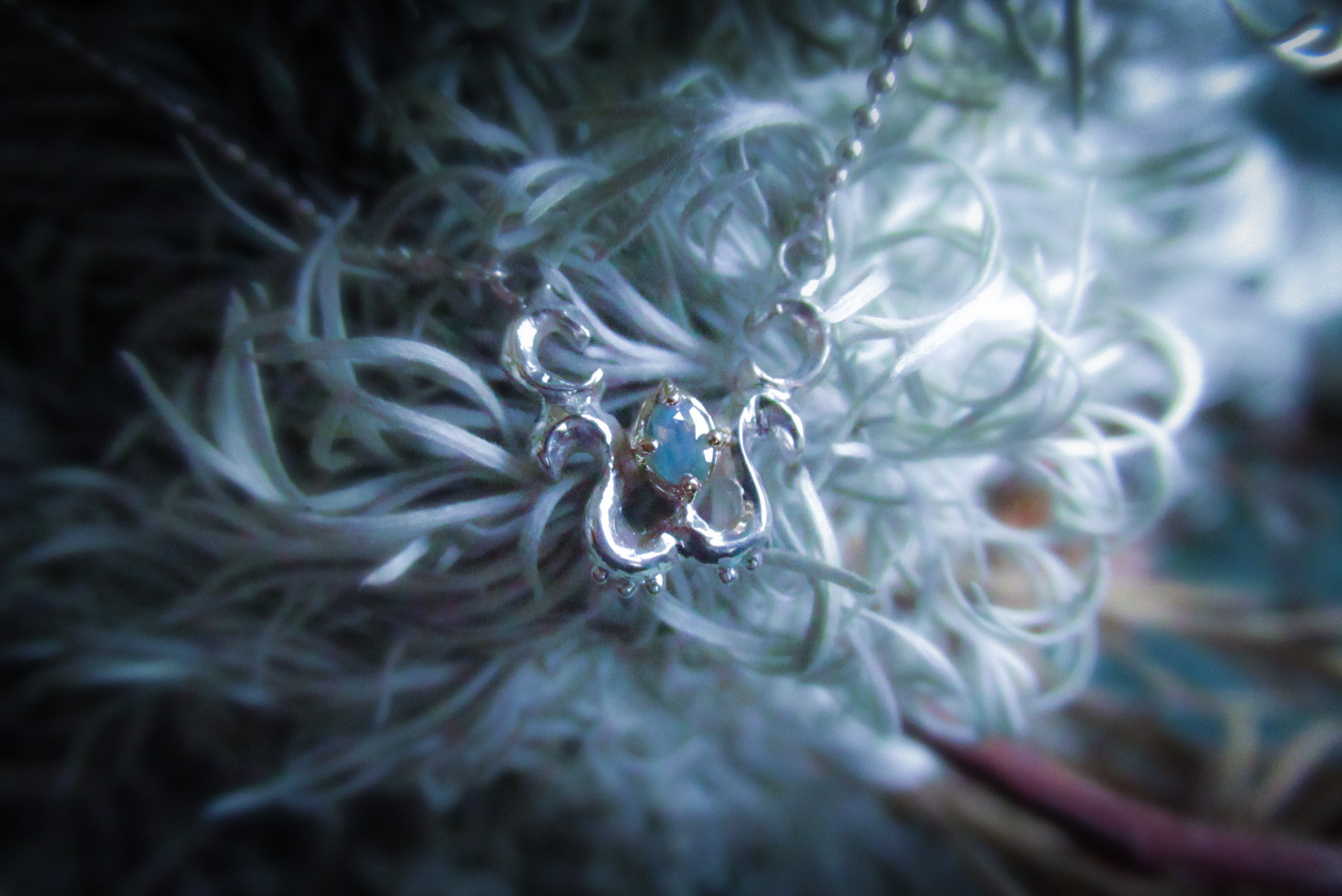 【希少石】Only One アレキサンドライトキャッツアイネックレス