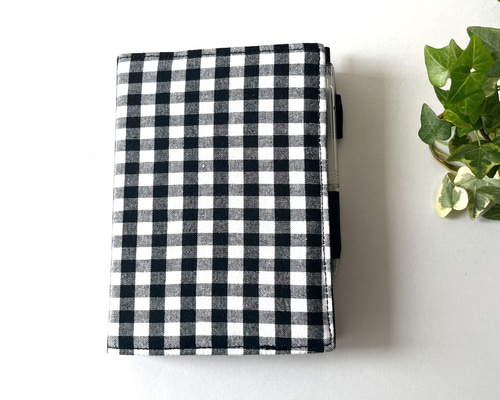 ほぼ日5年手帳カバー ギンガムチェック 手帳カバー chardon 通販