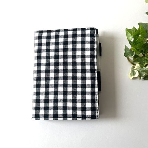 ほぼ日  オリジナル ギンガムチェック ブラック ギンガムチェック（ブラック） ［オリジナルサイズ（A6）］ - 手帳