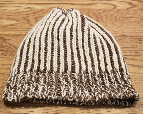 ニット帽（ブリオッシュ編み） ニット帽・ビーニー UKIASHI92 通販