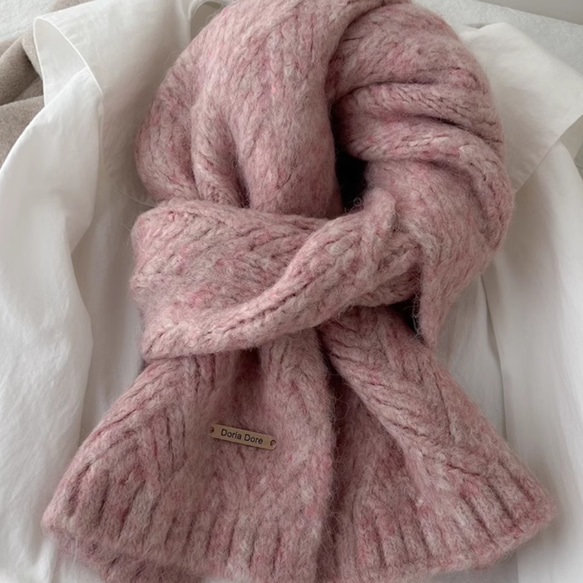 新作●上質でエレガントなアルパカウールのケープ●上質ふわふわマフラー● 4枚目の画像