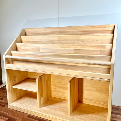 絵本棚　全面背板　60日発送 絵本棚 全面背板 60日発送の通販 by Kei Crafted Woods's shop