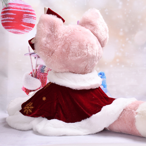 リーナ・ベル用 Sサイズ ぬいぐるみ着せ替え服クリスマス