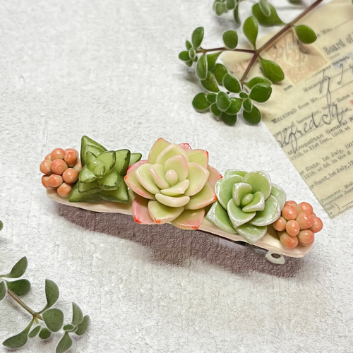 樹脂粘土 多肉 チャーム 樹脂粘土 多肉 チャーム 🌱おうち習い事アプリ『ミルーム