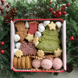 【予約販売】クリスマスクッキー缶 / 12/20(土)発送＠ゆうパック 12枚目の画像