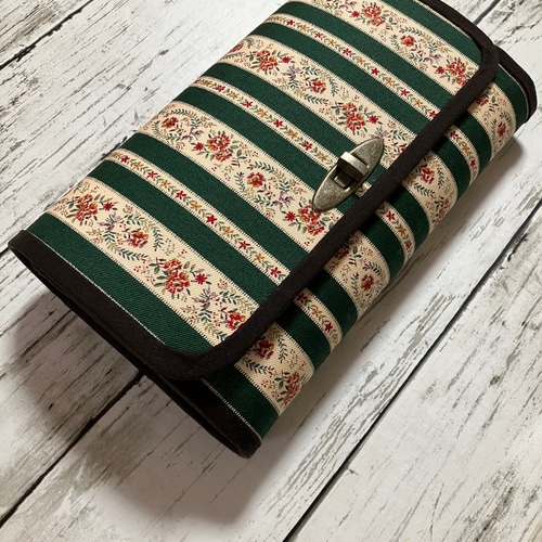 ハンドメイド 長財布 お財布バッグ やりくり財布 マスク入れ カード