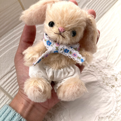 lilyribbon 作家 テディベア ハンドメンド ぬいぐるみ うさぎ セット 5%OFF ぬいぐるみ うさぎ ハンドパペット キュート販売 パペット