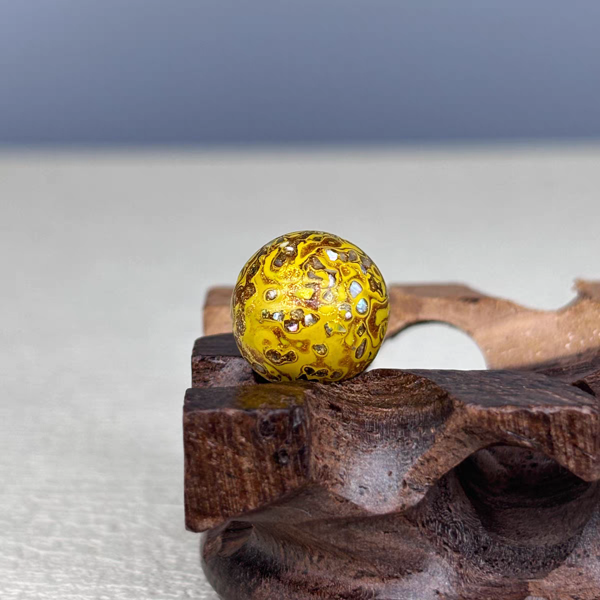 ハンドメイド ブレスレット バングル 漆器 漆塗り リストバンド 古代の技術 紫檀 螺鈿 オパール 誕生日 周年記念日