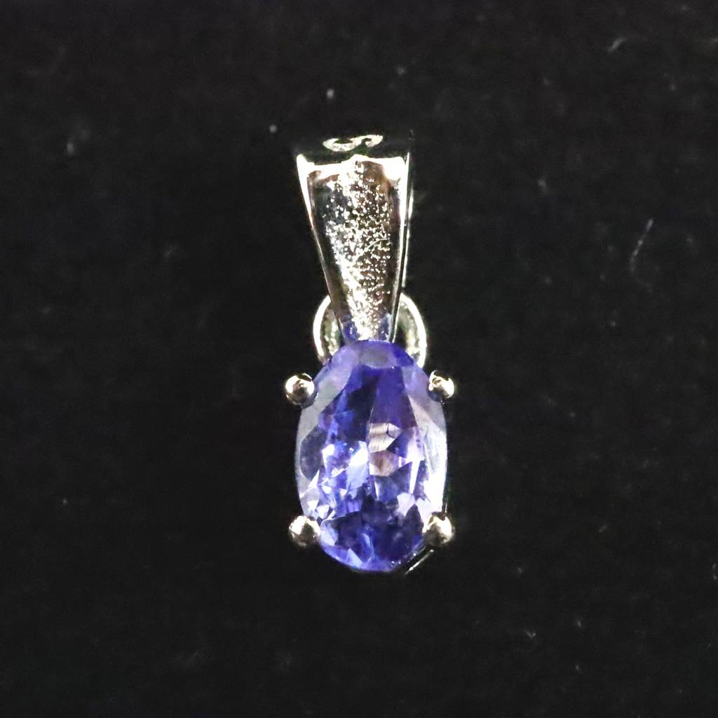 タンザナイト 6mmオーバルカット ペンダント  0.56ｇ #69434