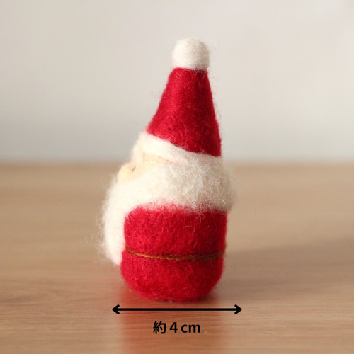 クリスマス飾り】サンタさん と トナカイさん 羊毛フェルト 羊毛