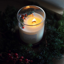 再販】ボタニカルアロマキャンドル shiro Christmas クリスマス限定