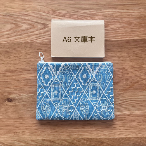 mina perhonen symphony フラットポーチ ミナペルホネン の刺繍生地