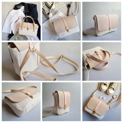 倉敷帆布のミニリュック〈カプチーノ〉 リュック・バックパック akk