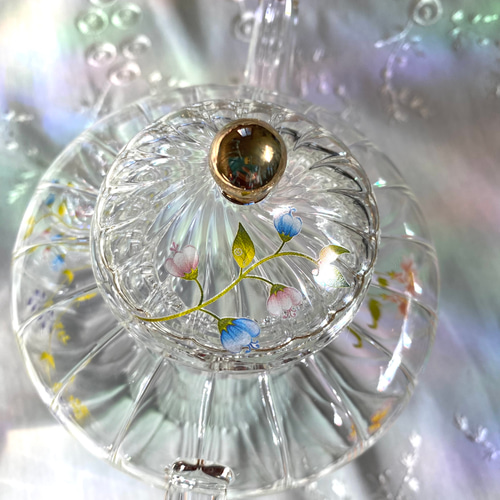 ガラスのティーセット・オリエンタル(高足) ティーカップ Renon