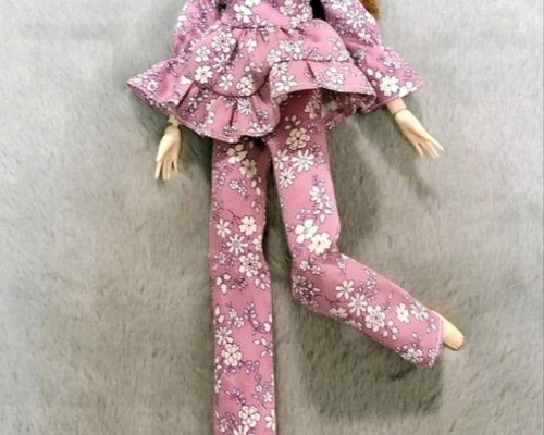 大人着せ替え布人形　春夏コーディネート色々一式セット　ハンドメイド 75774a249939ac0148cd7aeb3a580e