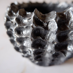 3号鉄砂黒鉢675　塊根植物　多肉植物　盆栽　植木鉢　作家鉢　沖縄 2枚目の画像