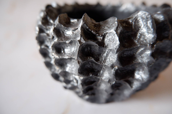 3号鉄砂黒鉢675　塊根植物　多肉植物　盆栽　植木鉢　作家鉢　沖縄 2枚目の画像