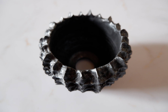 3号鉄砂黒鉢675　塊根植物　多肉植物　盆栽　植木鉢　作家鉢　沖縄 4枚目の画像