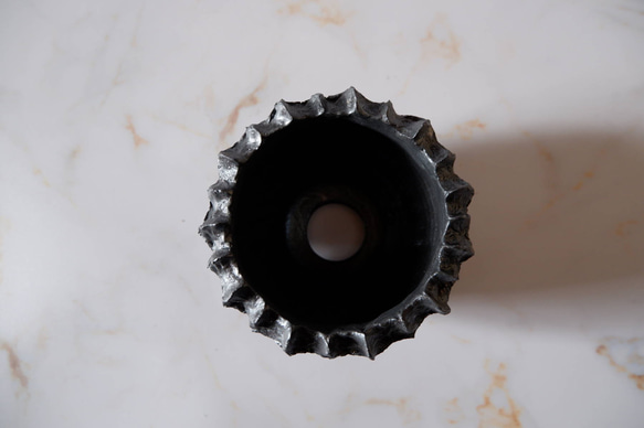 3号鉄砂黒鉢675　塊根植物　多肉植物　盆栽　植木鉢　作家鉢　沖縄 5枚目の画像