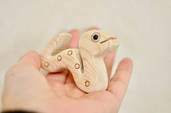 【木製】巳 ：2025 干支 2枚目の画像