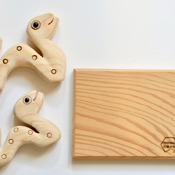 【木製】巳 ：2025 干支 3枚目の画像