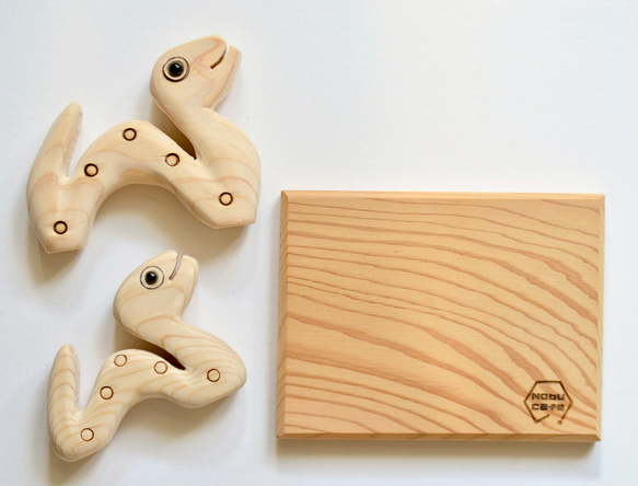 【木製】巳 ：2025 干支 3枚目の画像