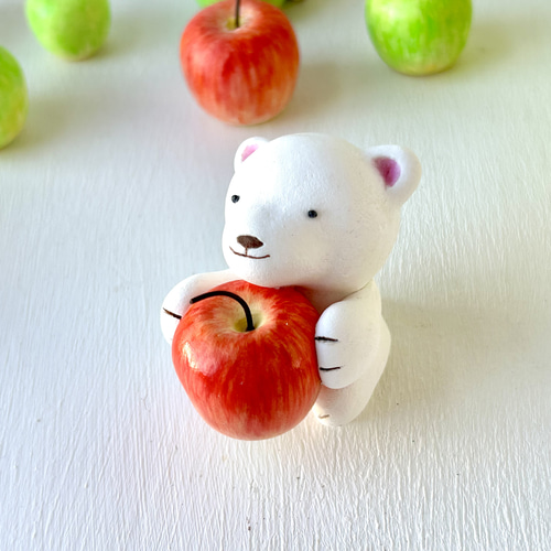 ぐでねこチャンチャーム　りんご×林檎 ぐでねこチャンチャームりんご×林檎