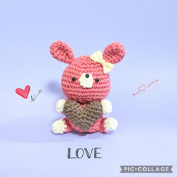 ドリカム風　あみぐるみ人形セット6体 ドリカム風 あみぐるみ人形セット6体 （ミャクミャク 編み