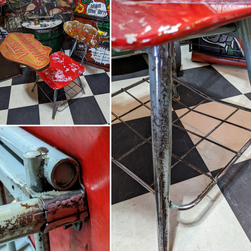 アメリカンヴィンテージ アメリカン スクールデスク（改） Vans アメリカンスクールデスク（改） アメリカンヴィンテージ家具 Vans