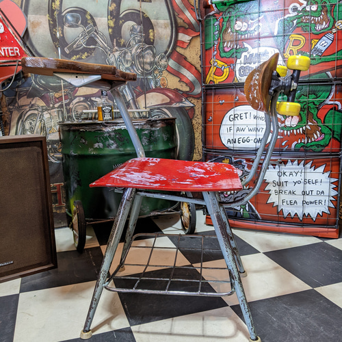 アメリカンヴィンテージ アメリカン スクールデスク（改） Vans アメリカンスクールデスク（改） アメリカンヴィンテージ家具 Vans