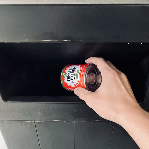 高級木製ダストボックス 黒[MI-MI-MOKO] 蓋つきゴミ箱 45リットル