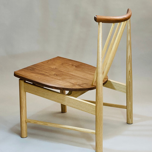 木の椅子 CH25 アッシュ材/むげ工房 CH25 ラウンジチェア (樹種 / 塗装