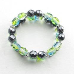 いつも勝気なヘマタイトさんは、時々ぺコンとする時もあるけれど、前を向いています♪(創作リング)SR890 3枚目の画像