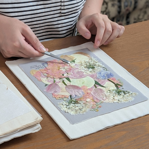 受注制作♦︎結婚式の記憶を飾る｜押し花額〈Mサイズ〉オーダー