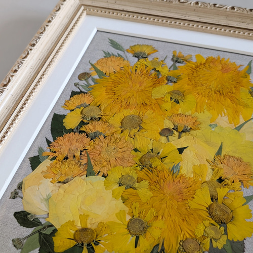 受注制作♦︎結婚式の記憶を飾る｜押し花額〈Mサイズ〉オーダーメイド