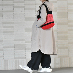 2025新作 コットントートバッグ（ピンク） 2枚目の画像