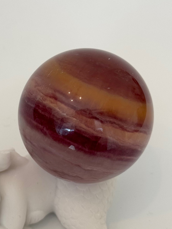 フローライト　スフィア 40.08mm 107g 3枚目の画像