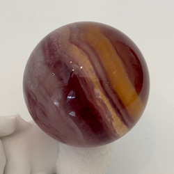 フローライト　スフィア 40.08mm 107g 1枚目の画像