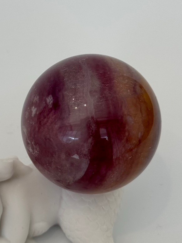 フローライト　スフィア 40.08mm 107g 6枚目の画像