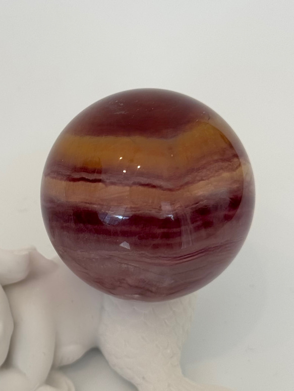 フローライト　スフィア 40.08mm 107g 2枚目の画像