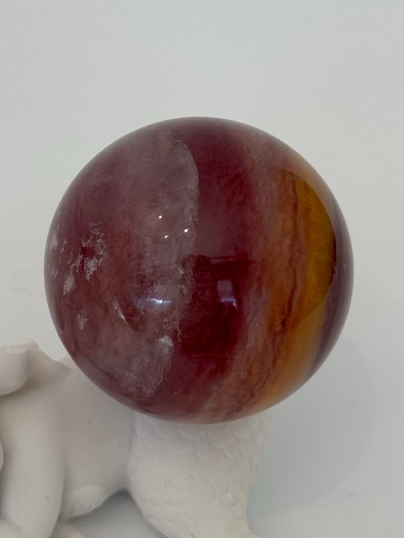 フローライト　スフィア 40.08mm 107g 7枚目の画像