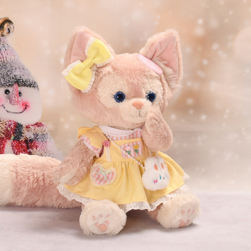 リーナ・ベル用 Mサイズ ぬいぐるみ着せ替え服クリスマス