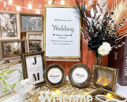 はる様❣️ウェルカムスペース まとめ売り 結婚式 アイテム ウェルカムボード 受注 ウェルカムスペース 結婚式 まとめ売り ウェルカムスペース