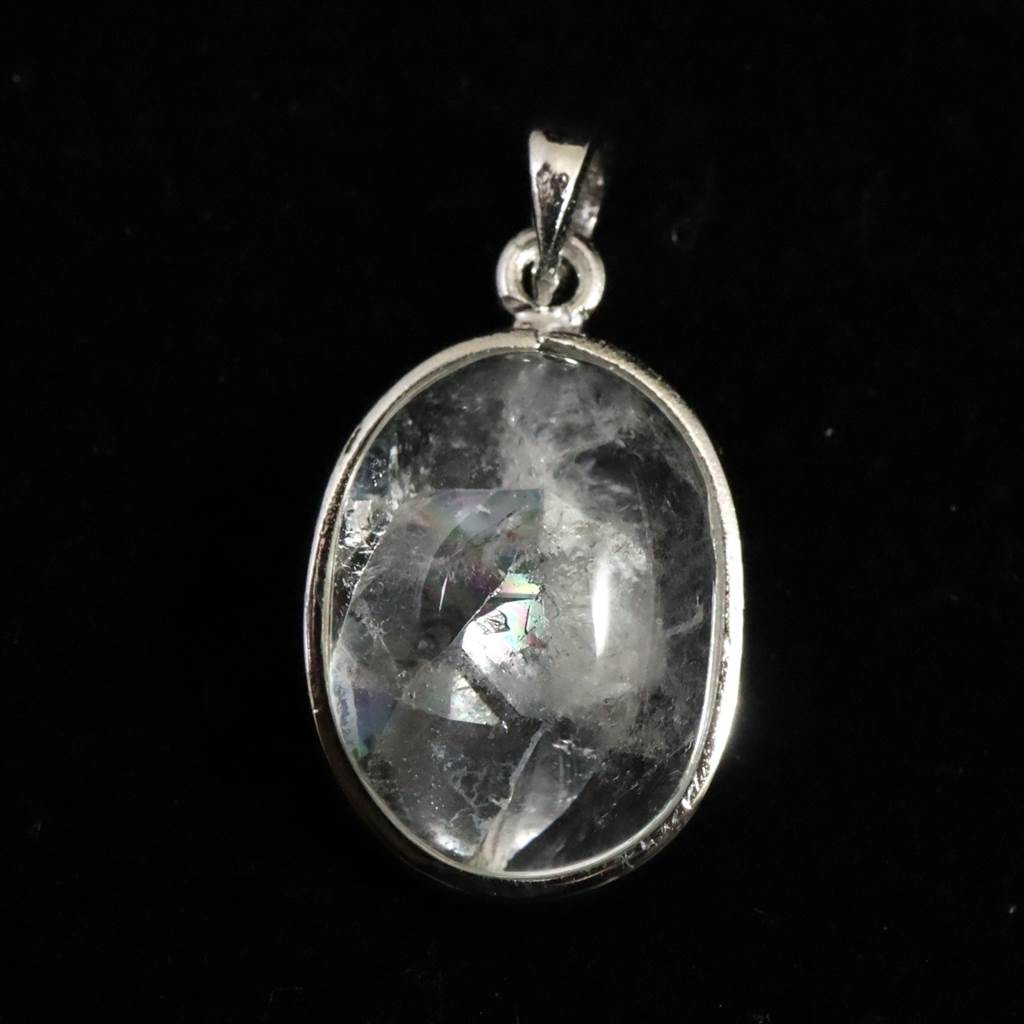 クリスタルインクリスタル　14mmオーバル　ペンダント 2.04g #76918