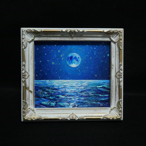 油絵 油彩 油彩画 絵 絵画 【月の海】 絵画 HR 通販 14461563 油絵 油彩 油彩画 絵 絵画 【月の海】 絵画 HR 通販 14461563
