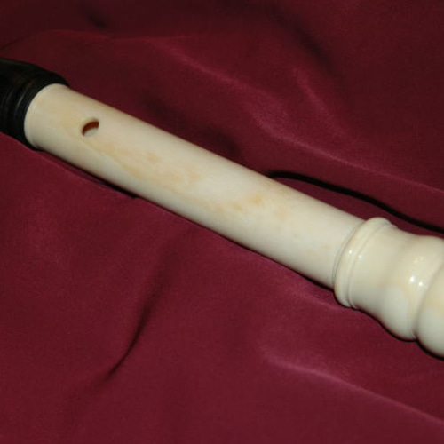 【古い】フルート 本象牙製 バロックフルート 楽器・アクセサリ historical flute